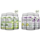 Pure Green Coffee Bean Extract + Pure Garcinia Cambogia Extract - Weight Loss Bundle - 360 Veggie Capsules - Gluten Free - Non GMO