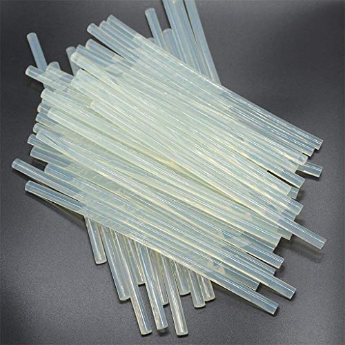 Samoii All Purpose Hot Melt Glue Stick - Mini Hot Glue Gun Sticks - 3"L x 0.7" D Hot Melt Glue Sticks Adhesive Almost for All Materials for Kids Adults DIY Sealing Repairing -100/ Pack
