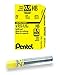 Pentel Super Hi-Polymer Lead Refill, (0.9mm) Thick, HB, 180 Pieces of Lead, 12 Tubes of Lead (50-9-HB)