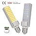 LED Grow Light Bulbs 2 Pack, KINGBO 15000Lux Full Spectrum Grow Lamp for Indoor Garden Plants Seedling Growing, Not Compatible with 5V/12V USB Base with Timer