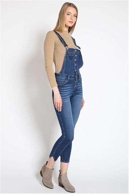 kancan black overalls