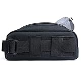 Tactical Molle Portable Sunglasses Case Eyeglasses Bag Outdoor Glasses Pouch (Black)