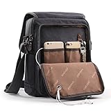 XINCADA Mens Bag Messenger Bag Canvas Shoulder Bags Travel Bag Man Purse Crossbody Bags for Work Business