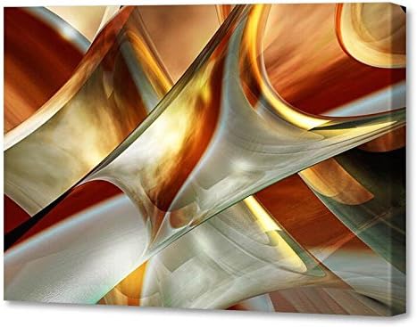 Menaul Fine Art "Golden Flight" Limited Edition Artwork, 24 x 16", Red/Orange/Yellow/Gold/Brown/White/Earth Tones/Gray/Grey