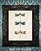 Vintage Three Dragonflies Illustration 11x14 Unframed Poster – Botanical Insect Art, Entomology, Scientific Nature Print, Minimalist Retro Decor for Home, Office, and Living Room, Educational Art