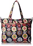 Ju-Ju-Be Classic Collection Super Be Zippered Tote Diaper Bag, Dancing Dahlias