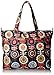 Ju-Ju-Be Classic Collection Super Be Zippered Tote Diaper Bag, Dancing Dahlias