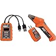 Klein Tools ET920 USB Power Meter, USB-A and USB-C Digital Meter for Voltage, Current, Capacity & ET310 AC Circuit Breaker Finder, Electric Tester and Voltaget Tester