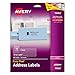 Avery Printable Address Labels with Sure Feed, 1-1/3