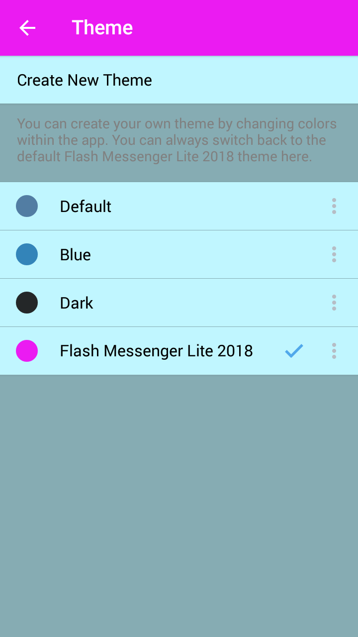 Flash Messenger Lite 2018