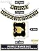 KatchOn We Are So Proud Of You Banner - Large 14 Feet, No DIY | Graduation 2024 Party Decorations | Congratulations Banner, Gold and Black Class of 2024 Decorations