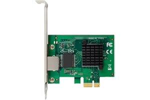 Wooswen PCIe X1 AQC114 Single-Port 5GbE MGig Network Card with UEFI PXE Support 5G/2.5G/1000/100/10