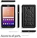 Galaxy Tab A 8.0 (2017) Case, Poetic TurtleSkin Rugged Heavy Duty Silicone Sound-Amplification Cover Case for Samsung Tab A2 S/SM-T385 /T380 / Galaxy Tab A 8.0 2017 [NOT FIT 2015 Version] Black