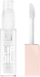 Rimmel Oh My Gloss Lip Oil 000 Clear Cloud Vitamin E Coconut Oil Vegan Cruelty view 2