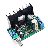 Icstation TDA2050 25W Mini Mono Digital Audio Amplifier Power Amp Board with Volume Adjustable Knob