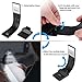 Book Light,Oliomp LED Clip Reading Lamp USB Rechargeable Tough Switch 4 Levels Adjustable Brightness Flexible Light Multifunctional as Bookmark Desk&Bed Lamp for Reading with Book Kindle iPad