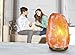 Bel Air Naturals Himalayan Salt Lamp - Hand Carved Natural Pink Hymilian Salt Rock Crystal Hymalain Salt Lamps - Premium Quality Genuine Wood Base - UL Listed Brightness (Himalayan Salt Lamp 7-9)
