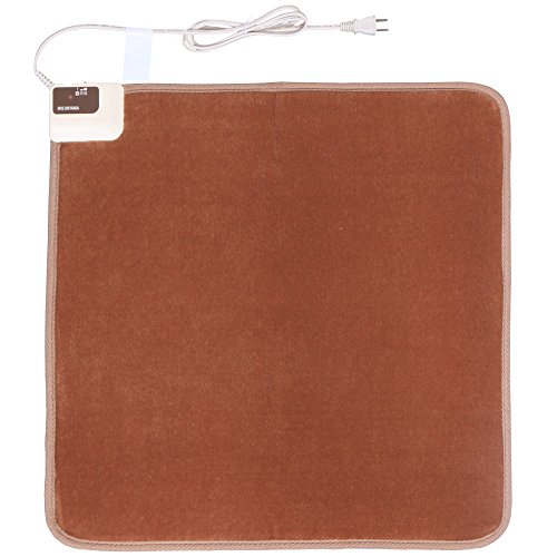 アイリスオーヤマ フットウォーマー 足温器 電気マット 60×60cm HCM-60S-T ブラウン