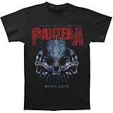 Pantera Men's Domination Distressed T-shirt Black
