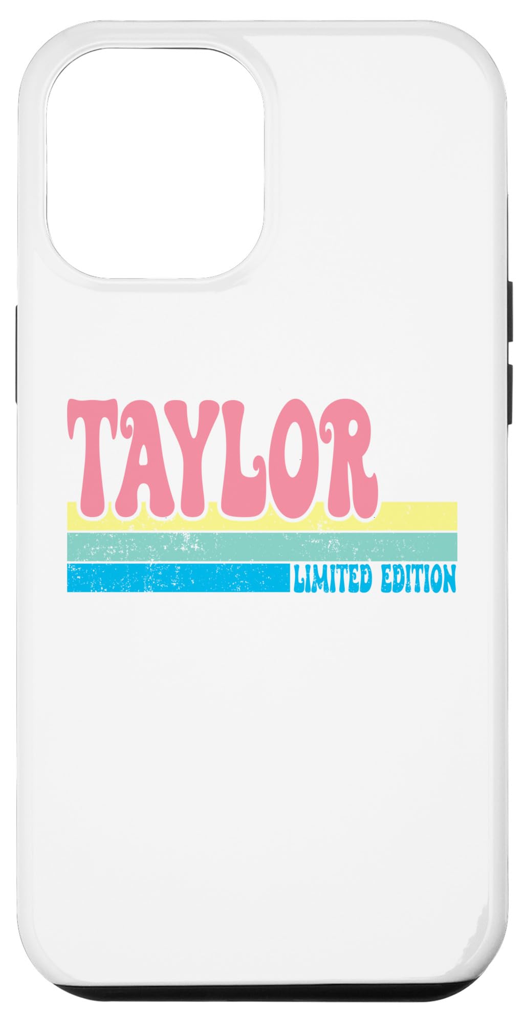 iPhone 13 Pro Max TAYLOR Name Personalized Cute Idea Groovy Women TAYLOR Case