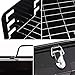 Xiangban Portable BBQ Charcoal Grill Set with Fork & Spatula - Small Barbeque Grills for Cooking Picnic Camping