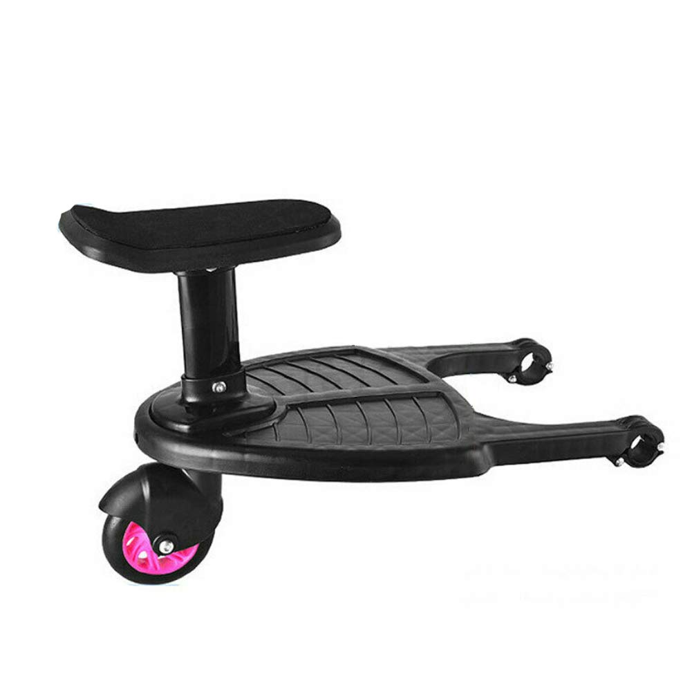 stroller with step board