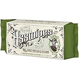 ASSWIPES Flushable Cleaning Hygiene Wipes with Aloe and Vitamin E! Made for Bathroom, Body, Baby, Feet and Face! Alcohol, Paraben, and Fragrance FREE for Sensitive Skin! (1 Pack)