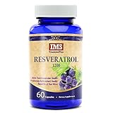Resveratrol 1200mg Supplement â€“ Polyphenol Rich Blend with Grape Seed Extract, Green Tea and Acai Berry for Maximum Antioxidant, Skin Care and Anti-Aging Benefits - 30 Day Supply - 60 Veggie Capsules
