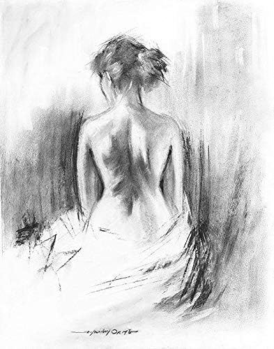 Rahmen-Kunst Imagen – E. Anthony Orme : Soft Silhouettte II Foto ...