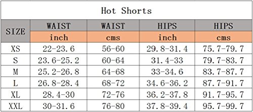 ValentinA Womens Slimming Sweat Shorts Hot Neoprene Body Shapers Weight Loss - Thumbnail 5