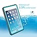 iPad Mini 4 Waterproof Case, Meritcase IP 68 Waterproof Full Body Snowproof Dustproof Shockproof Case Touch ID iPad Mini 4 (7.9 inch Only- (Blue)