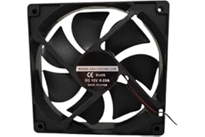 CHA12012RL-25B 12025 12V 0.20A 12CM 120MM 120X120X25MM 2-Wire Cooling Fan