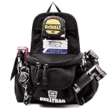 Adjuster/Estimators BullyBag Ultra Pouch - Custom Tool Belt/Pouch w Paddle Hip Clip w Badge & Gear Retainers for Adjusters, Estimators, Electricians, Roofing Sales & more