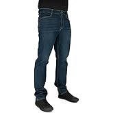 LAPG Core Flex Tactical Jeans for Men, Multi-Pockets, Lightweight & Durable Men’s Mid-Rise Stretch Denim Jeans, Multiple Fits