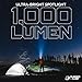 Rugged Camp Titan X10 Rechargeable Spotlight - 1000 Lumens - High Powered 10W LED Bright Flashlight - Work Light & Tripod - Perfect for Camping, Hiking, Hunting, Emergencies & Outdoors (Black/Orange)
