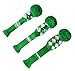 Scott Edward Kelly Green White Aryle Style Golf Headcovers, Set of 3, for Wood Clubs