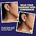 Magic Earring Backs - Our Lifts Will Do Wonders for Your Lobes! 2 Pairs of Adjustable Hypoallergenic Lifters (Sterling Silver & 18K Gold Plated) - Jewelry Pouch & Jewelry Polishing Cloths Included!