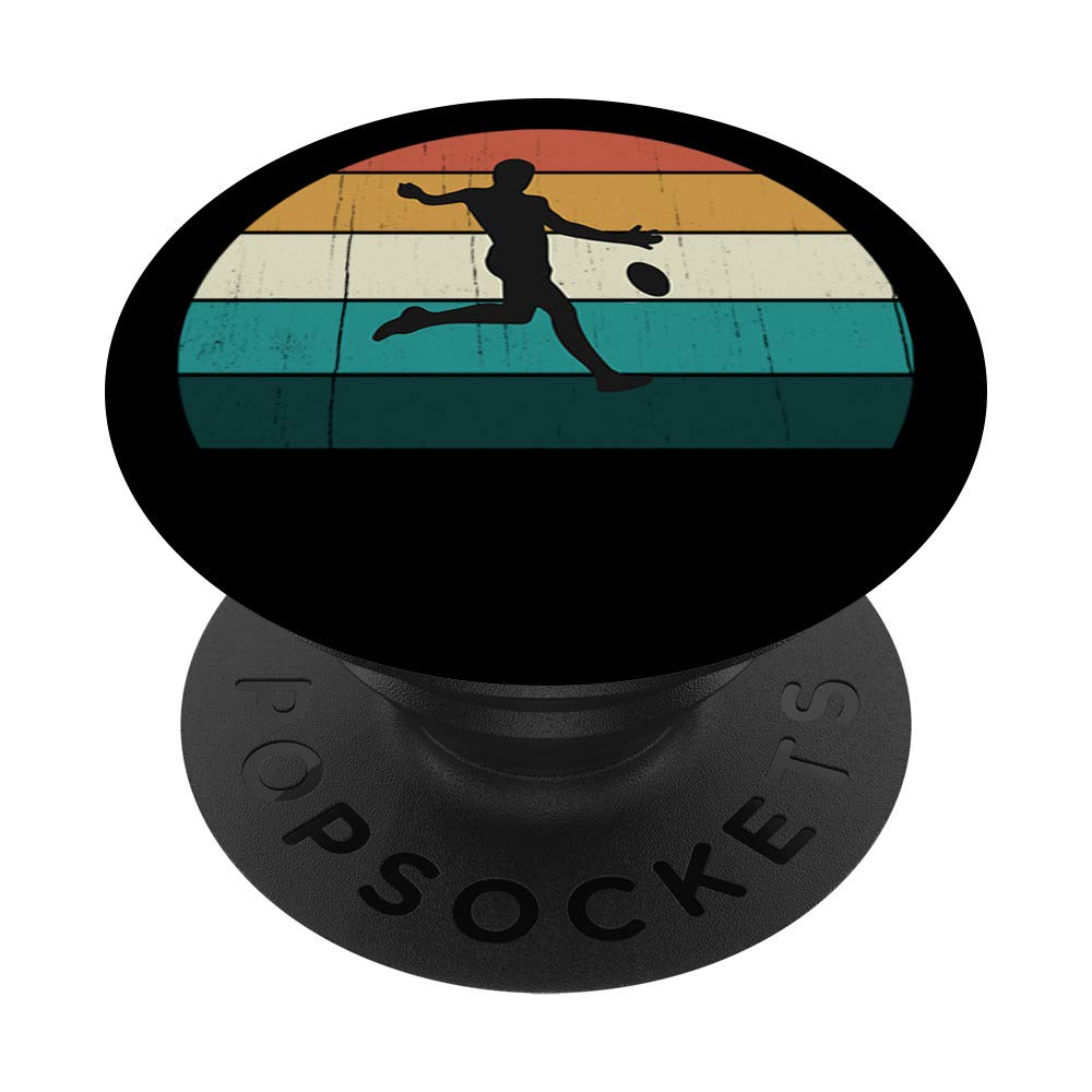 Retro Aussie Football Gift - Australian Rules Footy Lovers PopSockets Grip and Stand for Phones and Tablets