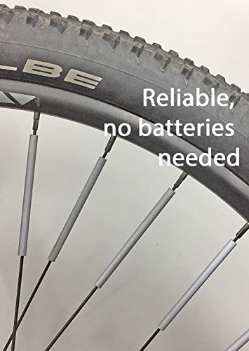 image for Jusmar USA Bicycle Spoke Reflectors, Jusmar Pack of 36 Bike Wheel Spok