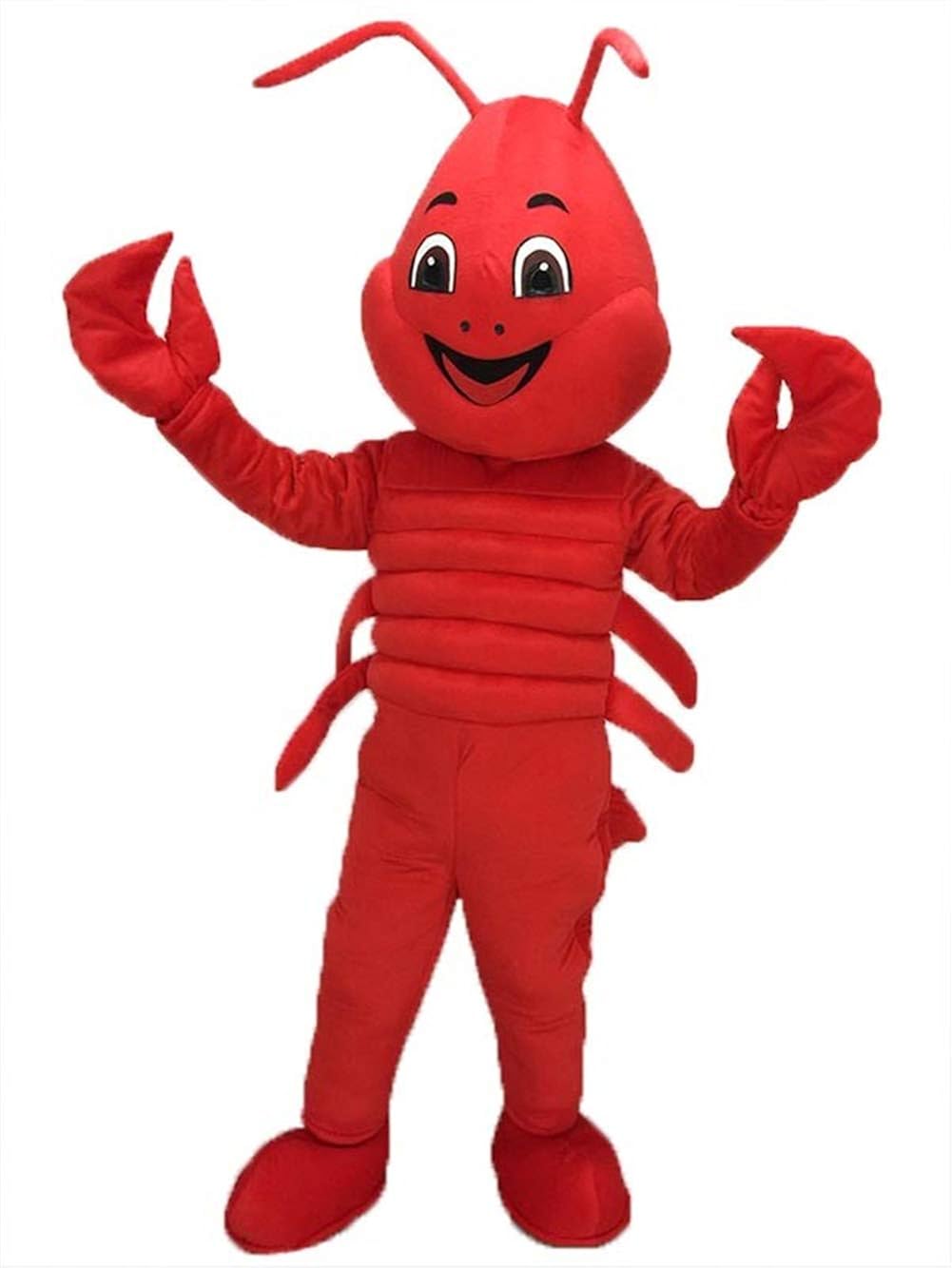 Lobster Mascot Costume Cartoon Christmas Halloween Dress