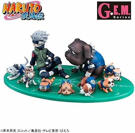 Amazon Co Jp G E M シリーズ 外伝 Naruto ナルト 疾風伝 はたけカカシと忍犬セット 暗部 ホビー 通販
