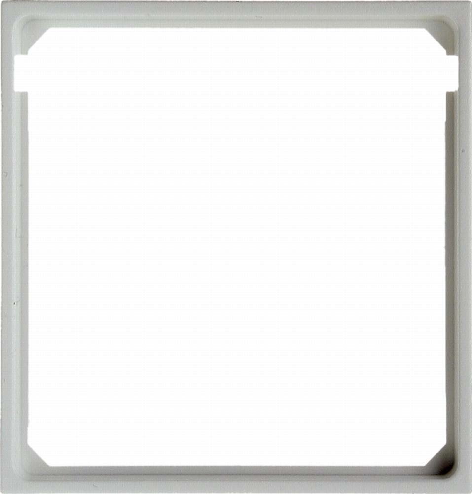 Hager S1 – Intermediate Frame for Plate Berker Polar White Brightness