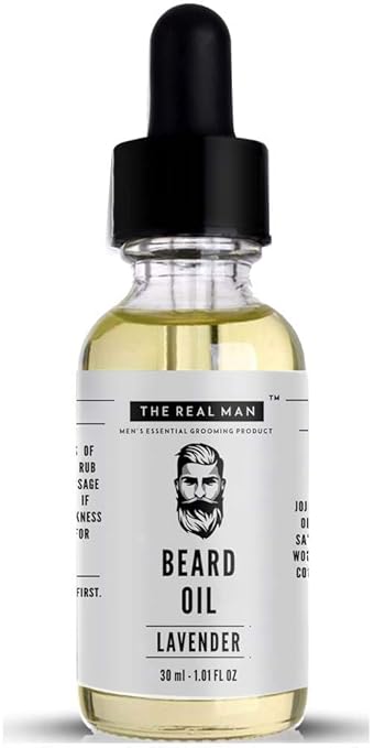 The Realman Men S Essential Grooming Lavender Beard Growth Oil 30