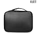 BUBM Cable Organizer Bag 3pcs Electronics Travel Organizer for Hard Drives, Cables, Phone, USB, SD Card（2 Year Warranty