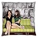 Gilmore Girls Couch Throw Pillow White 18X18