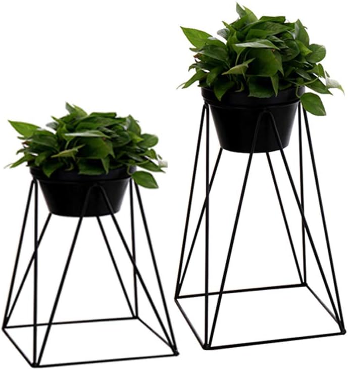 Metal Flower Stand Plant Holder Iron Art Herb Bonsai Shelf