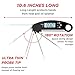 Digital Meat Thermometer- Best Waterproof Instant Read Thermometer with Talking Function, Backlight, Calibration, and Magnet. Super Fast Food Thermometer for Kitchen, Cooking BBQ, Grill!