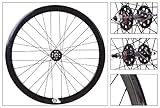 Origin8 700C Fixie Wheelset (ISO Diameter 622), Black NMSW