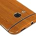 Skinomi Light Wood Full Body Skin Compatible with HTC One Mini 2 (One Remix)(Full Coverage) TechSkin with Anti-Bubble Clear Film Screen Protector