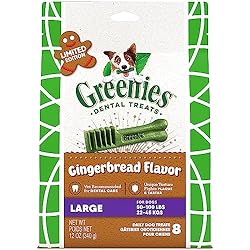 Greenies Gingerbread Flavor Large Dental Dog
